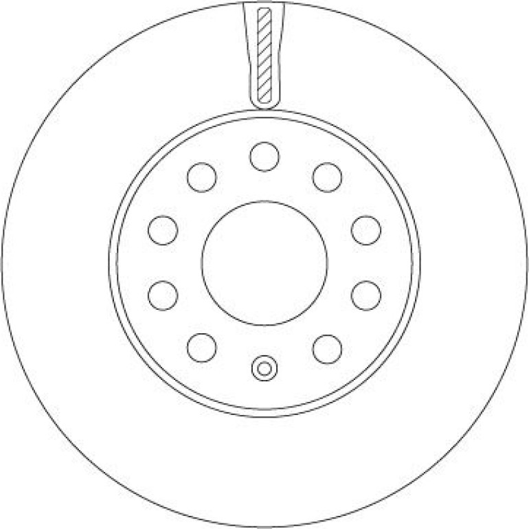 Bremsscheibe Skoda P. Octavia 1.0-2.0 12 DF6903S Bremsscheibe Skoda P. Octavia 1.0-2.0 12 DF6903S