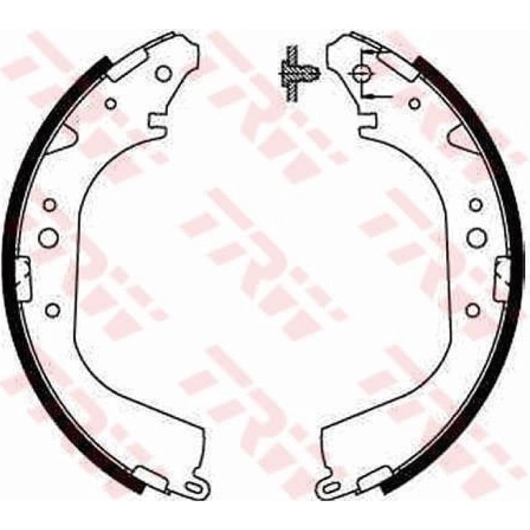 82 461 016 Bremsbacken GS8502 82 461 016 Bremsbacken GS8502