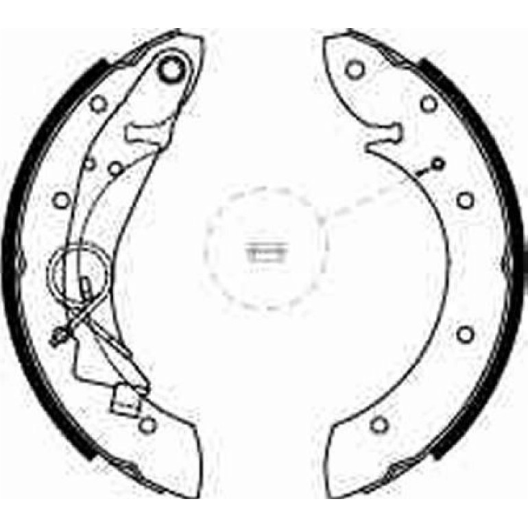 70 461 002 Bremsbacken GS8635