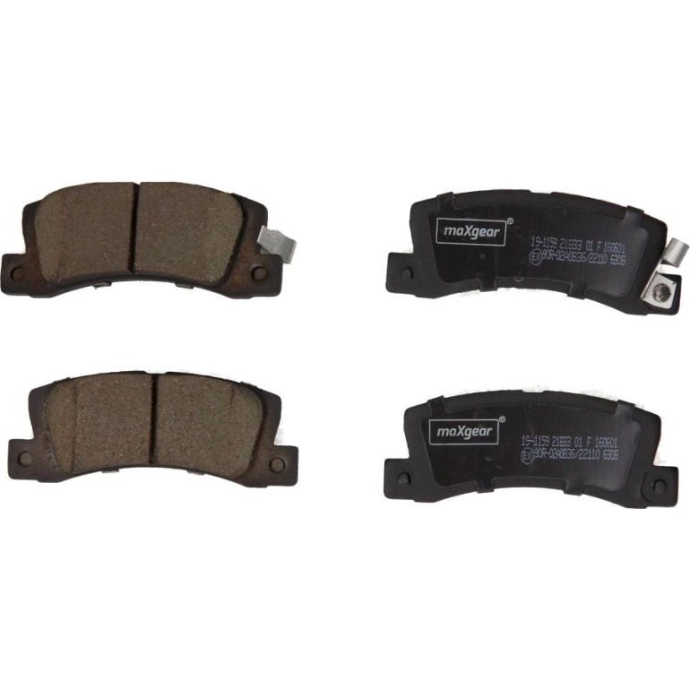 Bremsbelagsatz Toyota T. Avensis 97-01/Corolla E11 -01/Camry 01 19-1159 Bremsbelagsatz Toyota T. Avensis 97-01/Corolla E11 -01/Camry 01 19-1159