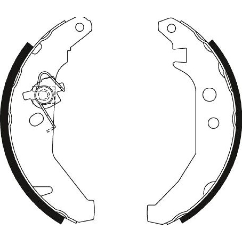 51 461 037 Bremsbacken GS8279 51 461 037 Bremsbacken GS8279