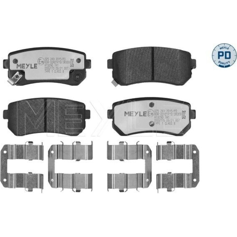 Bremsbelagsatz Kia T. Cee'D/I30 025 243 2015/PD Bremsbelagsatz Kia T. Cee'D/I30 025 243 2015/PD