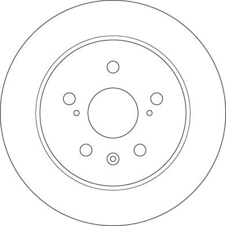 89 482 006 Bremsscheibe HA DF6178 89 482 006 Bremsscheibe HA DF6178