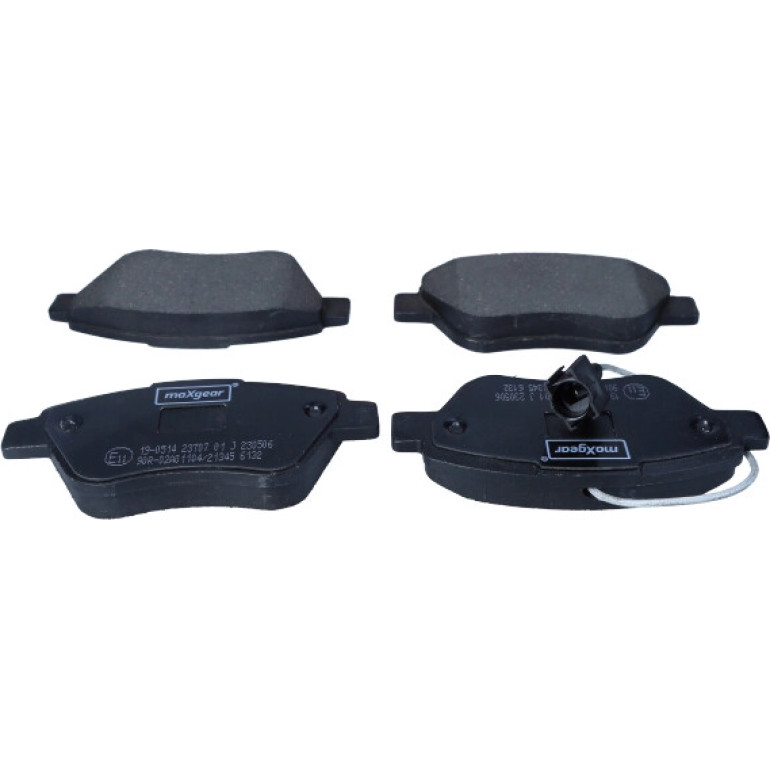 Bremsbelagsatz Fiat P. Stilo 1.2/1.6 16V 01-/Idea Mit Sensor 19-0514 Bremsbelagsatz Fiat P. Stilo 1.2/1.6 16V 01-/Idea Mit Sensor 19-0514
