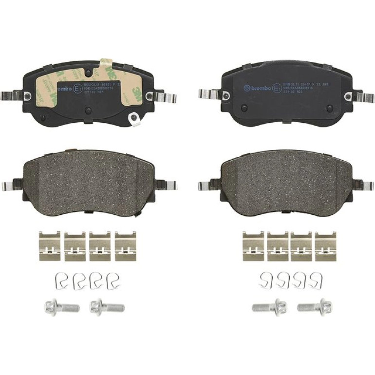 BREMBO Bremsklötze VA P 23 198 BREMBO Bremsklötze VA P 23 198