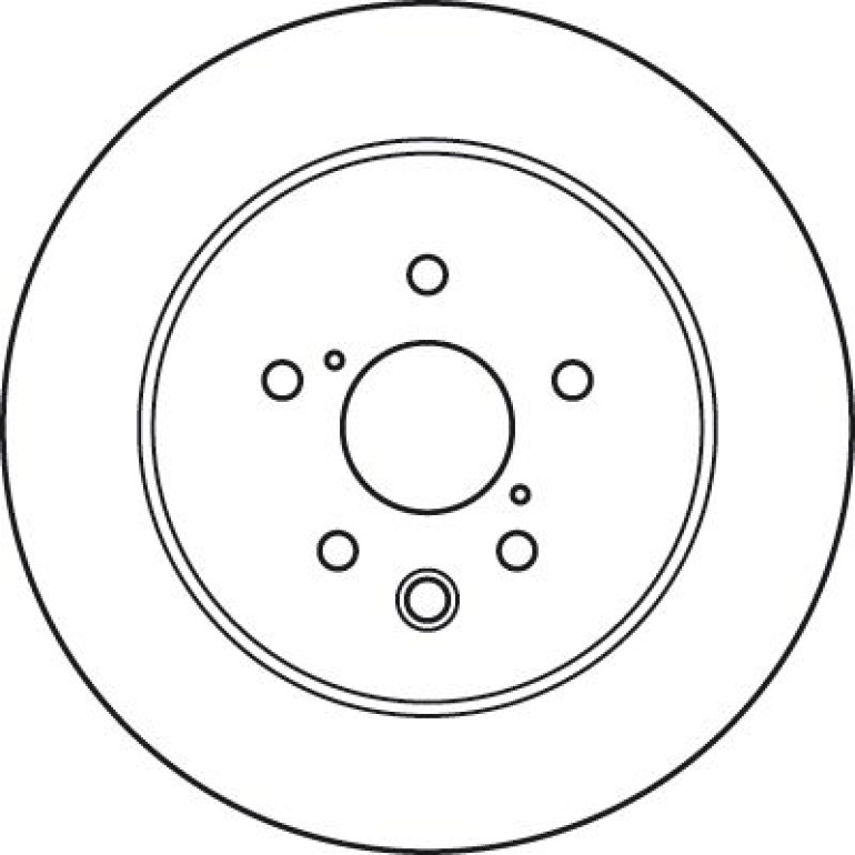82 482 049 Bremsscheibe HA DF6063 82 482 049 Bremsscheibe HA DF6063