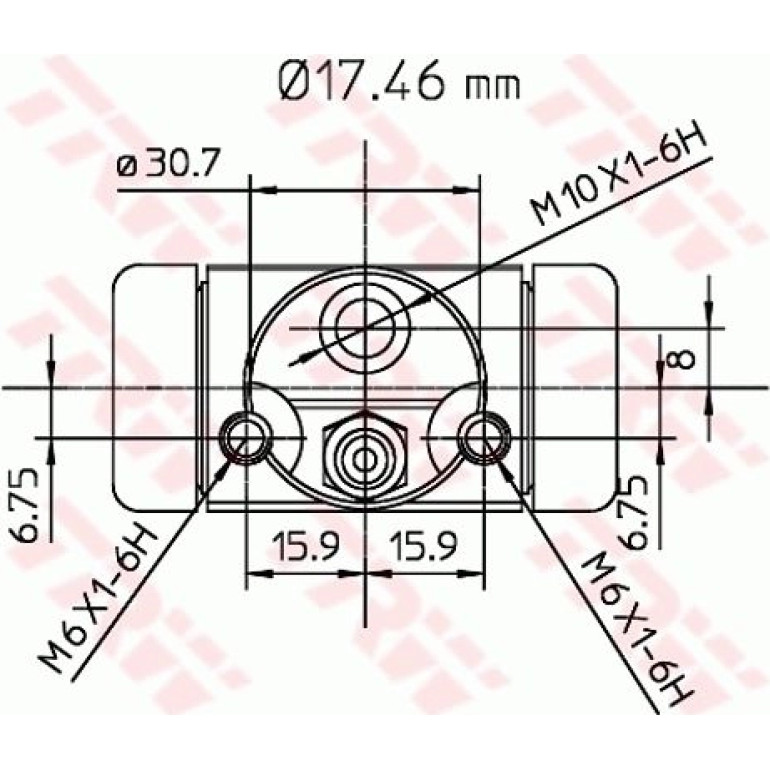 Radbremszylinder BWA130 Radbremszylinder BWA130