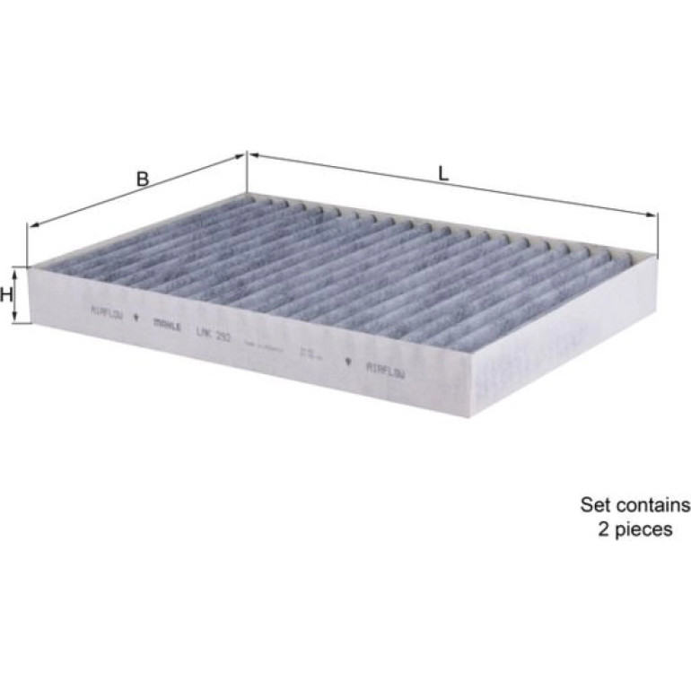 MAHLE Filter, Innenraumluft LAK 292/S MAHLE Filter, Innenraumluft LAK 292/S