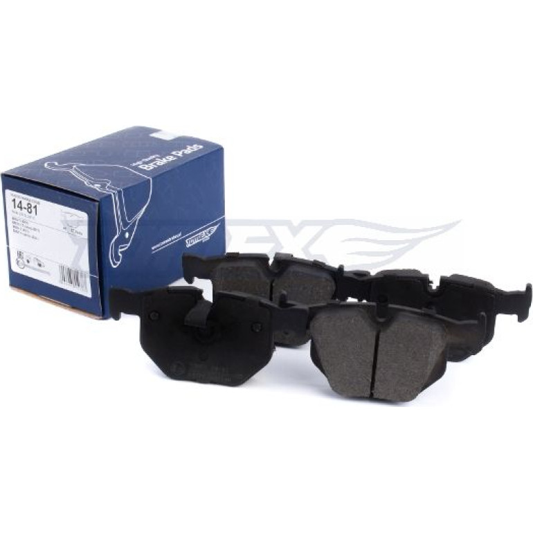TOMEX brakes Bremsbelagsatz, Scheibenbremse TX 14-81 TOMEX brakes Bremsbelagsatz, Scheibenbremse TX 14-81