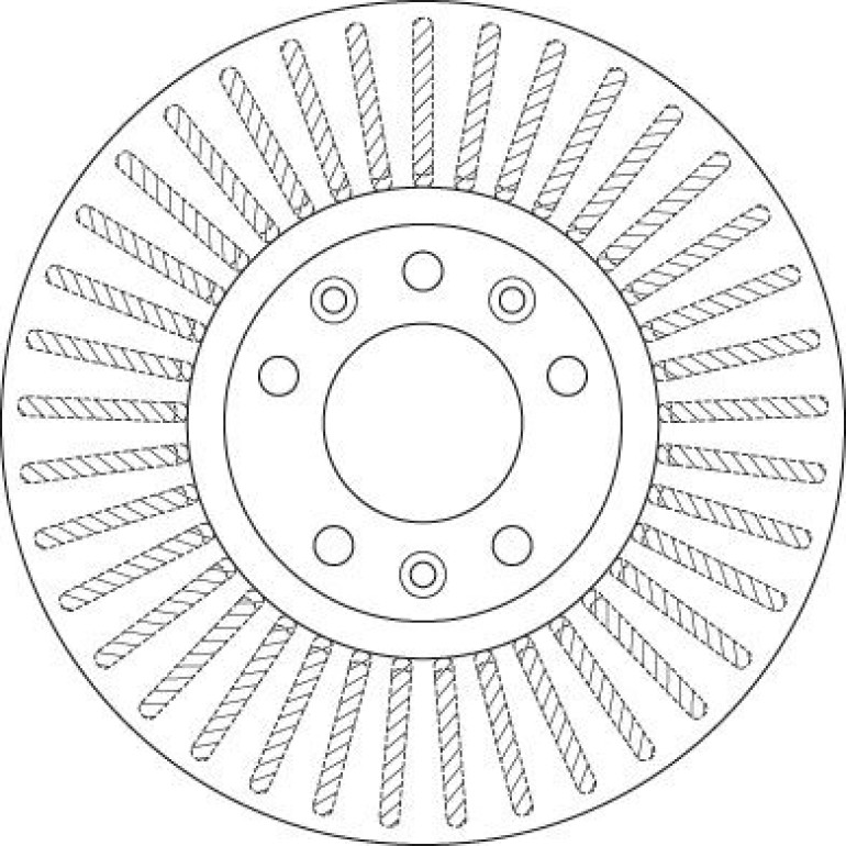 70 481 041 Bremsscheibe VA DF6419 70 481 041 Bremsscheibe VA DF6419