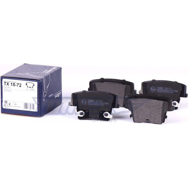 TOMEX brakes Bremsbelagsatz, Scheibenbremse TX 15-72 TOMEX brakes Bremsbelagsatz, Scheibenbremse TX 15-72