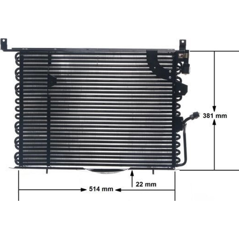 Kondensator, Klimaanlage AC 149 000S Kondensator, Klimaanlage AC 149 000S