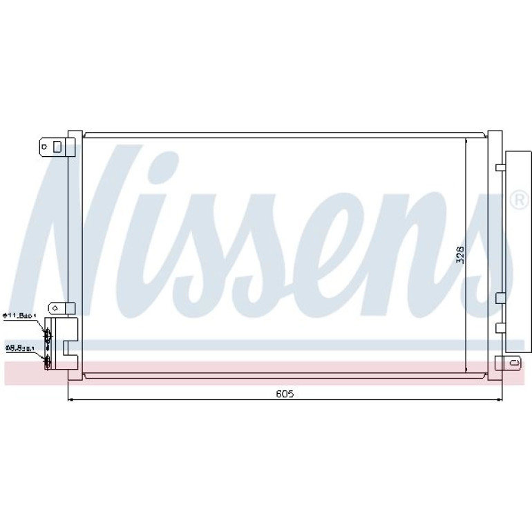 Kondensator PKW 940095 Kondensator PKW 940095
