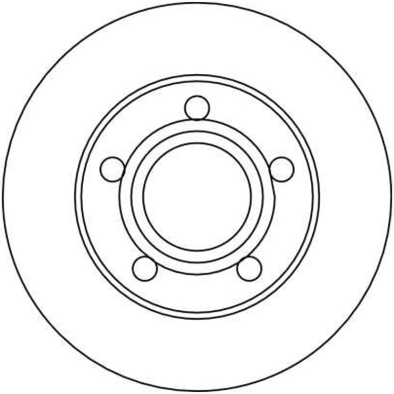 TRW Bremsscheibe DF4038 TRW Bremsscheibe DF4038