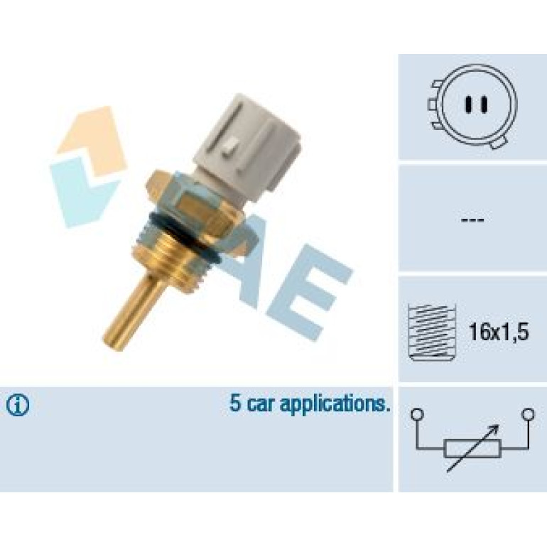 FAE Sensor, Kühlmitteltemperatur 32590 FAE Sensor, Kühlmitteltemperatur 32590