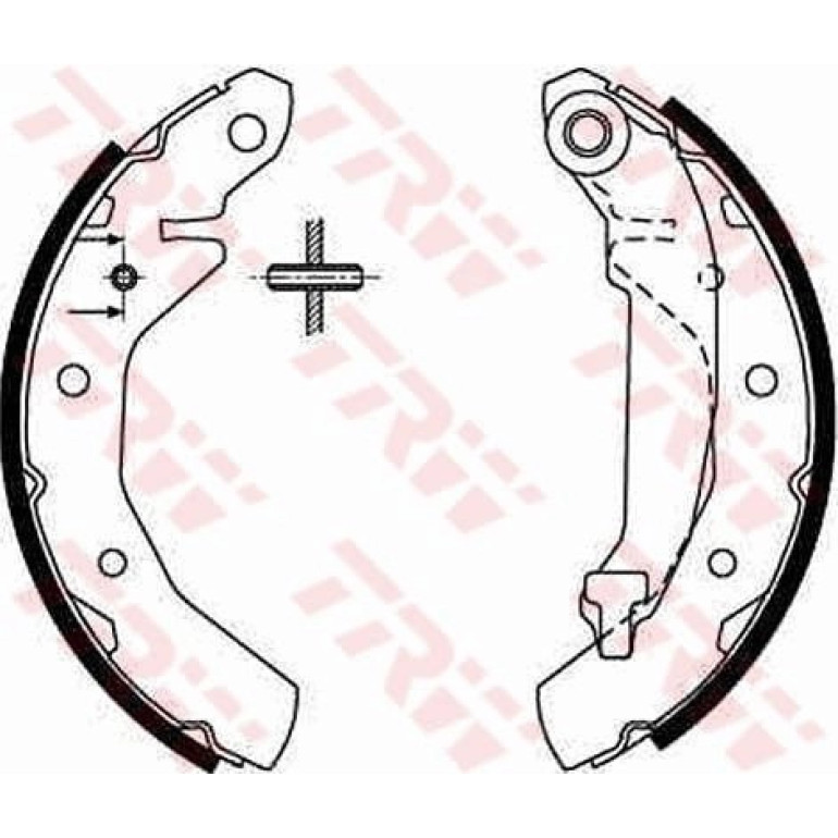 90 461 001 Bremsbacken GS8645 90 461 001 Bremsbacken GS8645