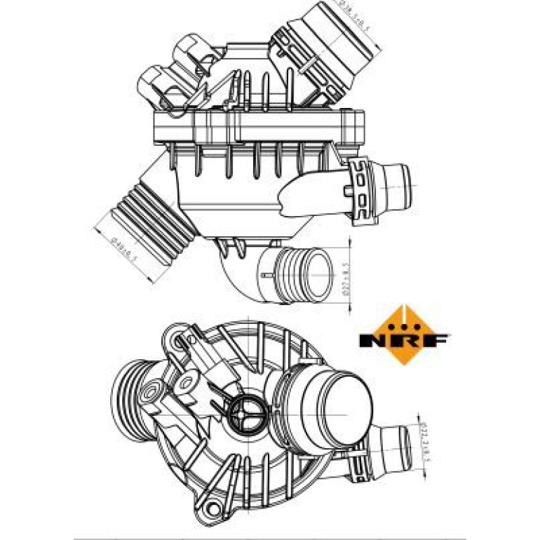 NRF Thermostat 725004 NRF Thermostat 725004