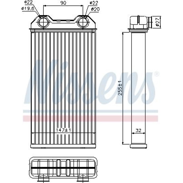 Heizkühler PKW 73331 Heizkühler PKW 73331