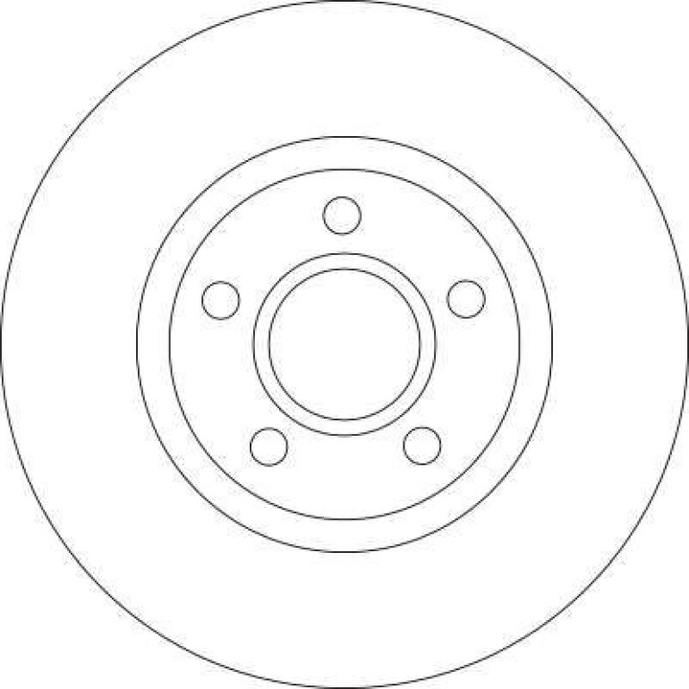 Bremsscheibe Volvo P. S40/V50 DF4424 Bremsscheibe Volvo P. S40/V50 DF4424