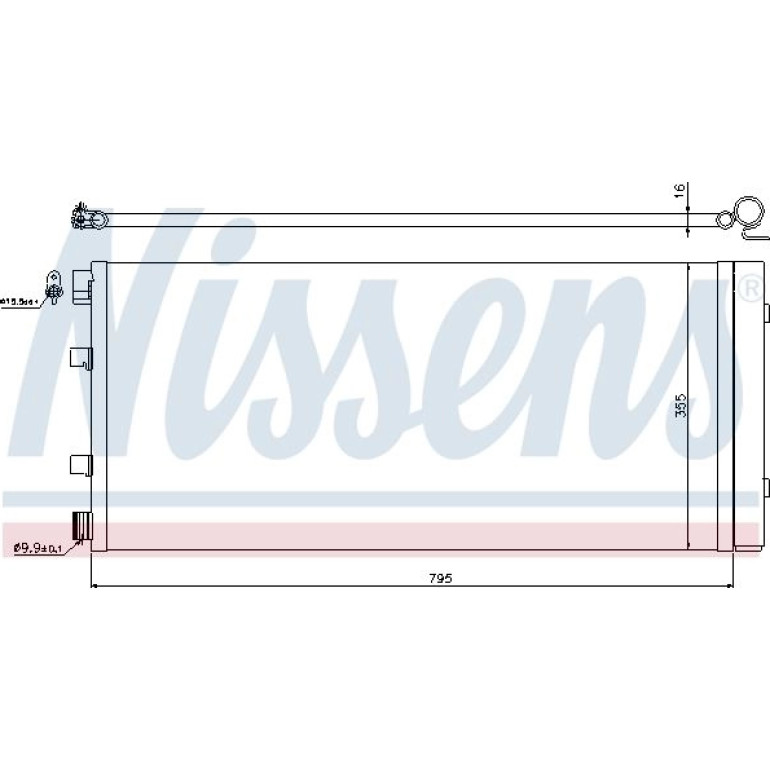 Kondensator PKW 940158 Kondensator PKW 940158