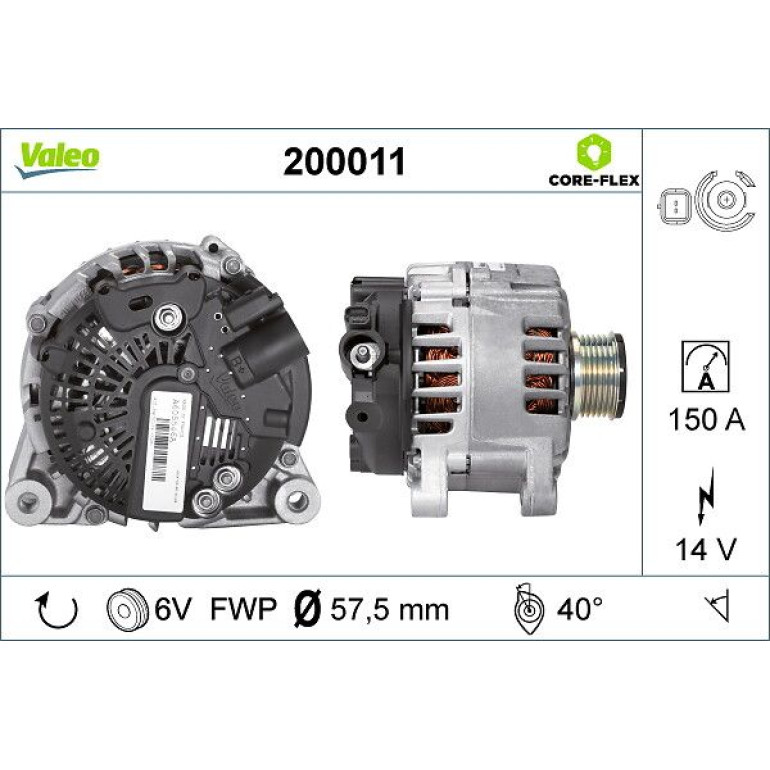 VALEO Generator 200011 VALEO Generator 200011