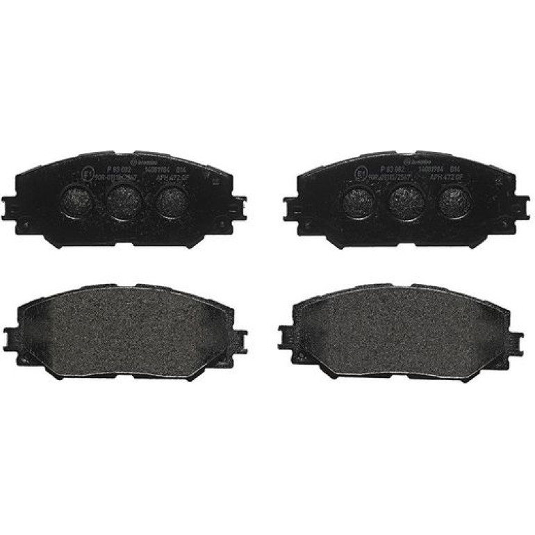 BREMBO Bremsklötze VA P 83 082 BREMBO Bremsklötze VA P 83 082