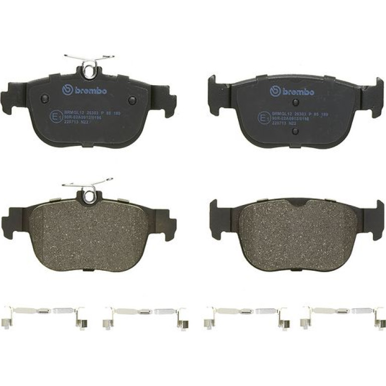 BREMBO Bremsklötze HA P 85 189 BREMBO Bremsklötze HA P 85 189