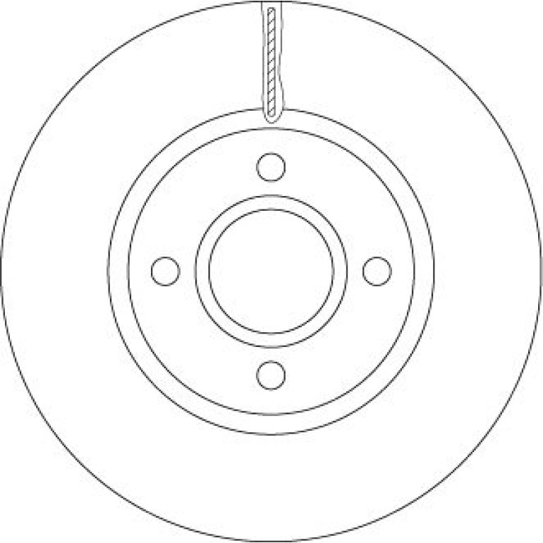 51 481 077 Bremsscheibe VA DF6509