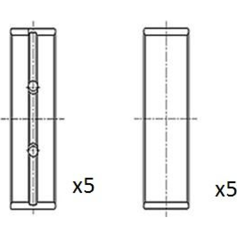 FAI AutoParts Kurbelwellenlager BM1027-STD FAI AutoParts Kurbelwellenlager BM1027-STD