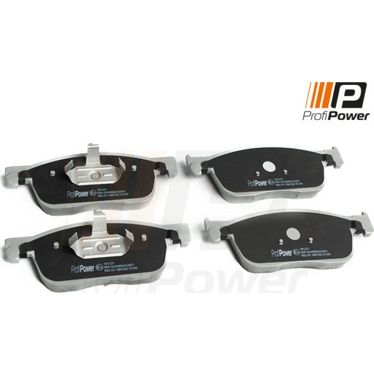 PROFIPOWER Bremsbelagsatz, Scheibenbremse 1B1231 PROFIPOWER Bremsbelagsatz, Scheibenbremse 1B1231