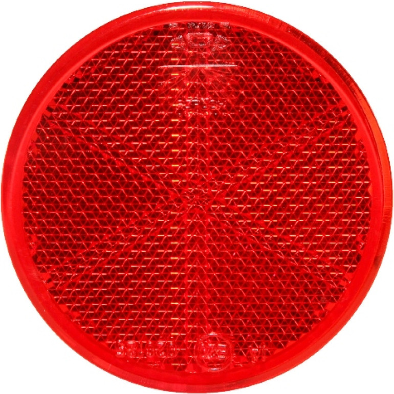 Rückstrahler rund 60mm rot 402657.001 Rückstrahler rund 60mm rot 402657.001
