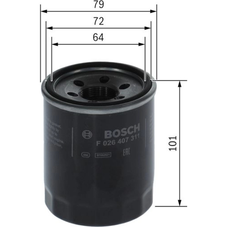 Ölfilter F 026 407 311 Ölfilter F 026 407 311