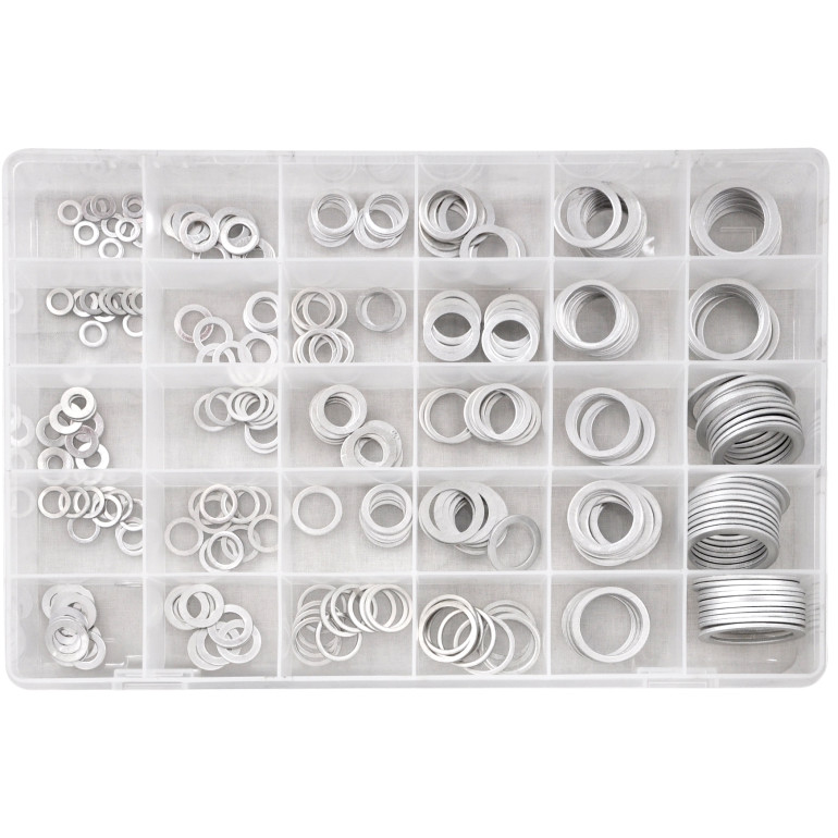 SW-Stahl Alu-Dichtringsortiment 300 tlg S8143 SW-Stahl Alu-Dichtringsortiment 300 tlg S8143