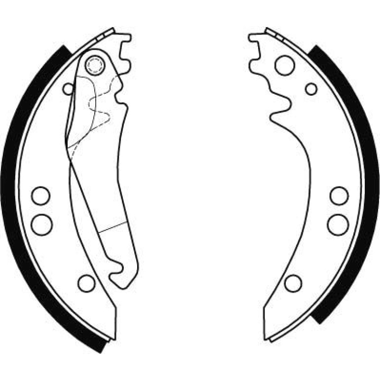 Bremsbackensatz GS8434 Bremsbackensatz GS8434