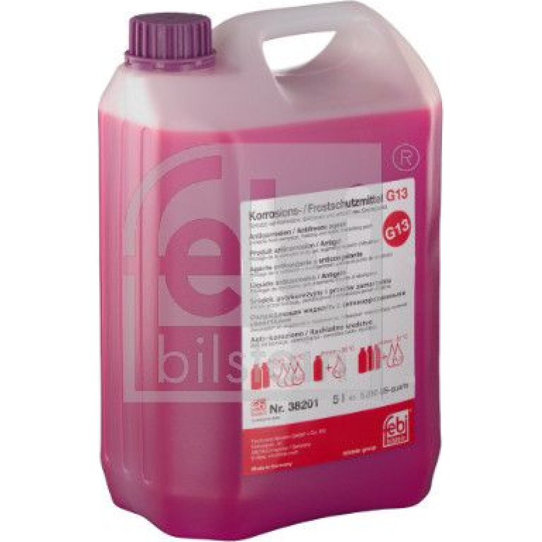 FEBI BILSTEIN Kühlerfrostschutz Konzentrat G13 5 Liter 38201 FEBI BILSTEIN Kühlerfrostschutz Konzentrat G13 5 Liter 38201