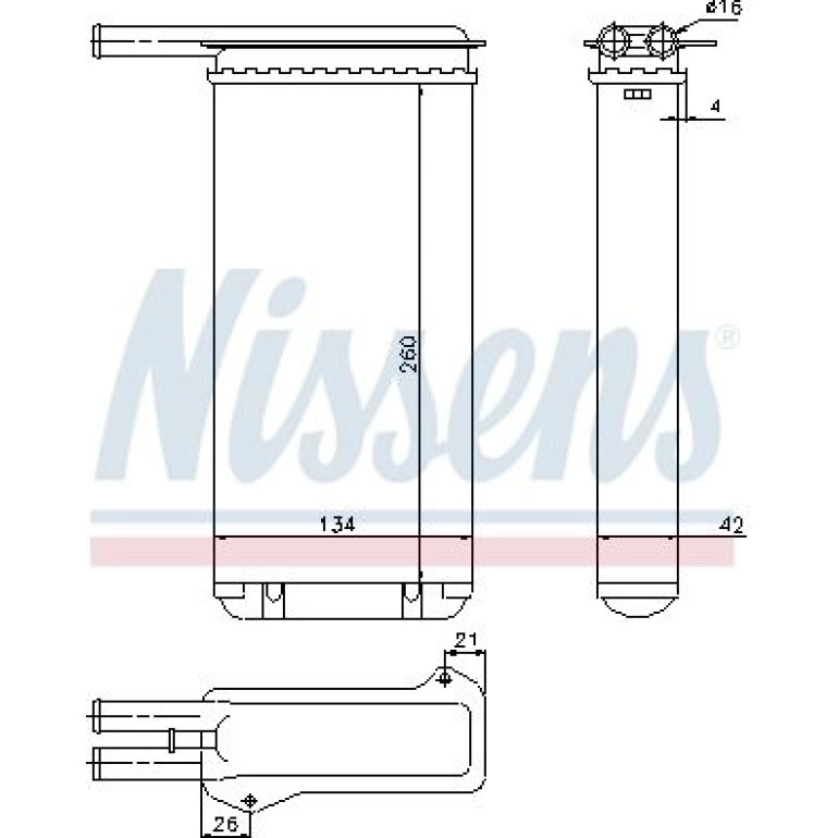Heizkühler PKW 71755 Heizkühler PKW 71755