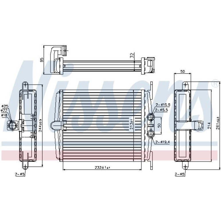 Heizkühler PKW 72019 Heizkühler PKW 72019