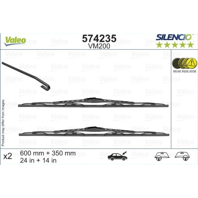 VALEO Silencio Conventional Set 574235 VALEO Silencio Conventional Set 574235