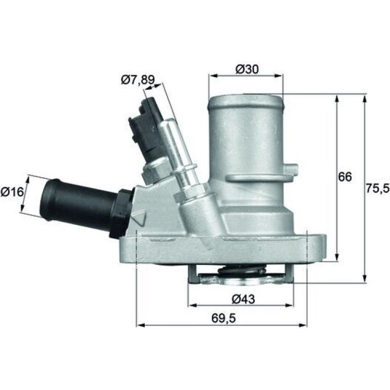 BEHR Thermostat, Kühlmittel TI 144 88 BEHR Thermostat, Kühlmittel TI 144 88