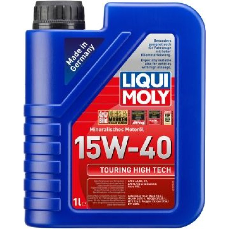 Liqui Moly Touring High Tech 15W-40 1 l 1095 Liqui Moly Touring High Tech 15W-40 1 l 1095