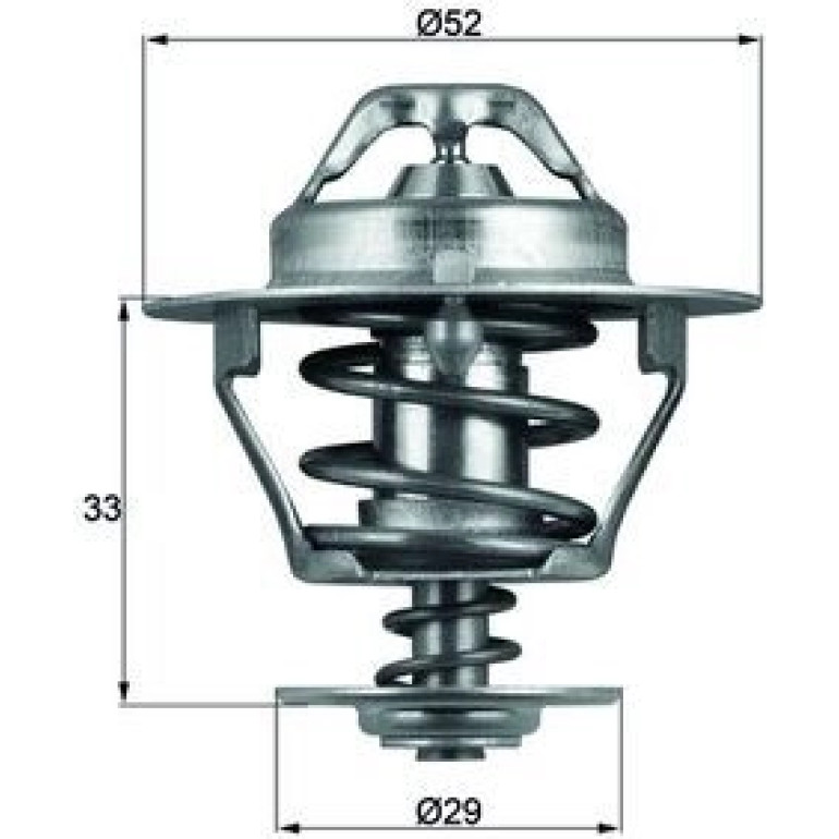 Thermostateinsatz mit Dichtung TX 77 88D Thermostateinsatz mit Dichtung TX 77 88D