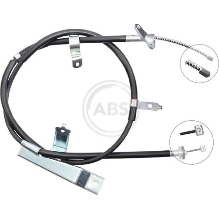 A.B.S. Handbremsseil Seilzug Festellbremse K17107 A.B.S. Handbremsseil Seilzug Festellbremse K17107