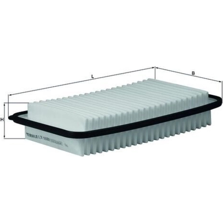 MAHLE Luftfilter LX 1692 MAHLE Luftfilter LX 1692