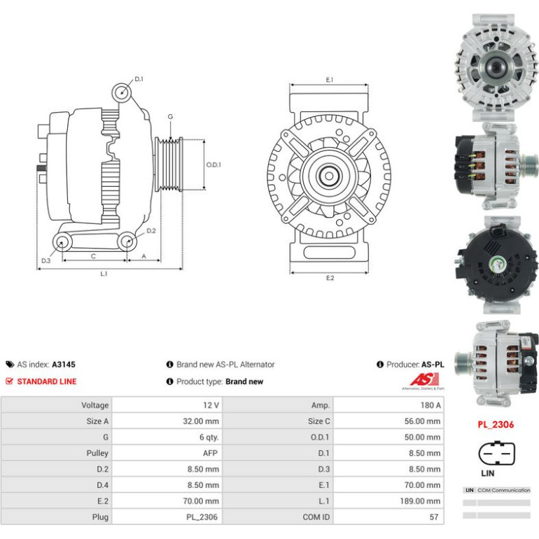 Generator A3145 Generator A3145