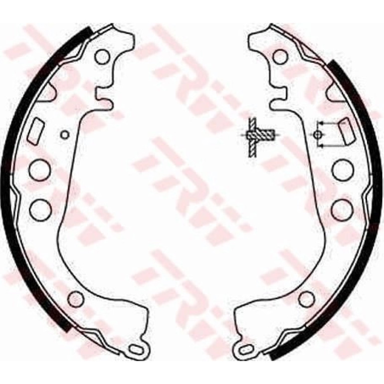 82 461 006 Bremsbacken GS8673 82 461 006 Bremsbacken GS8673