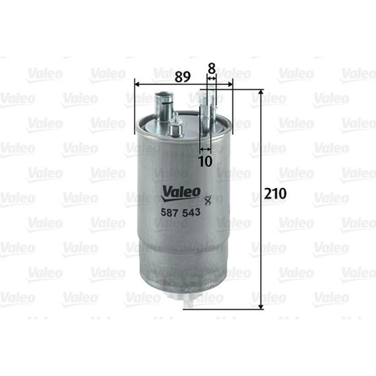 VALEO Kraftstofffilter 587543 VALEO Kraftstofffilter 587543