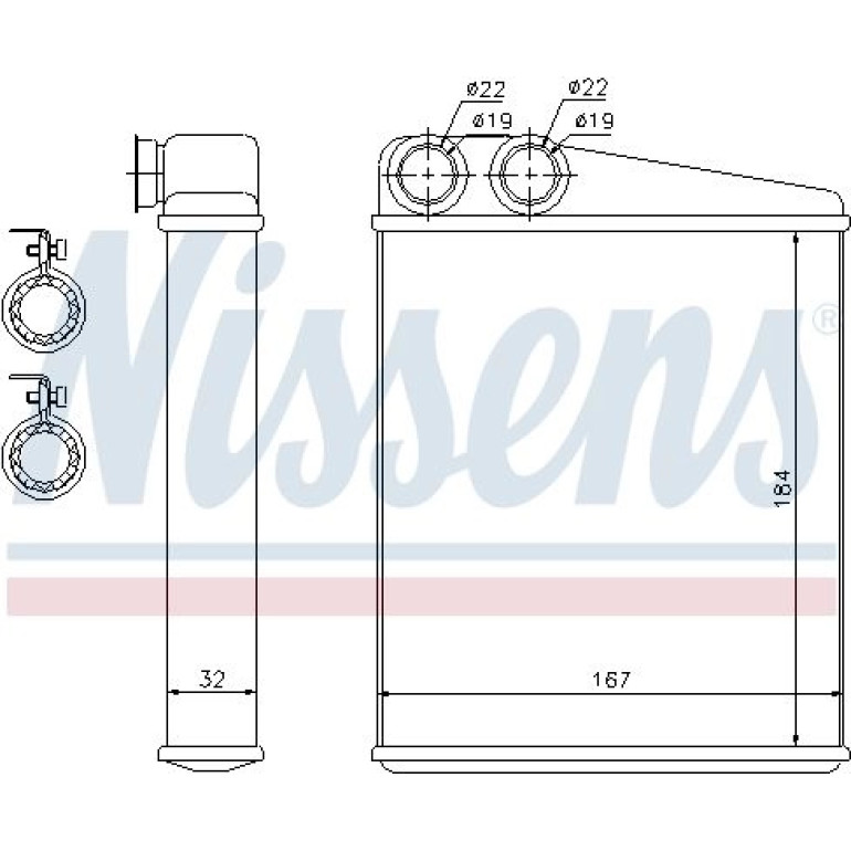 Heizkühler PKW 72047 Heizkühler PKW 72047