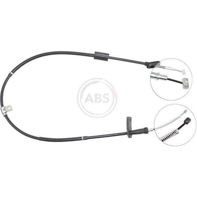 A.B.S. Handbremsseil Seilzug Festellbremse K18737 A.B.S. Handbremsseil Seilzug Festellbremse K18737