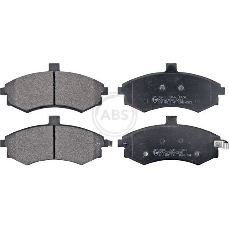 A.B.S. Bremsbeläge 37403 A.B.S. Bremsbeläge 37403