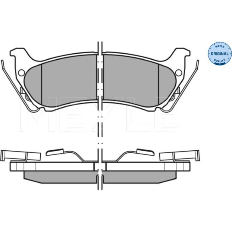 Bremsbelagsatz Db T. W163 Ml 98- Mit Sensor 025 231 9017/W Bremsbelagsatz Db T. W163 Ml 98- Mit Sensor 025 231 9017/W